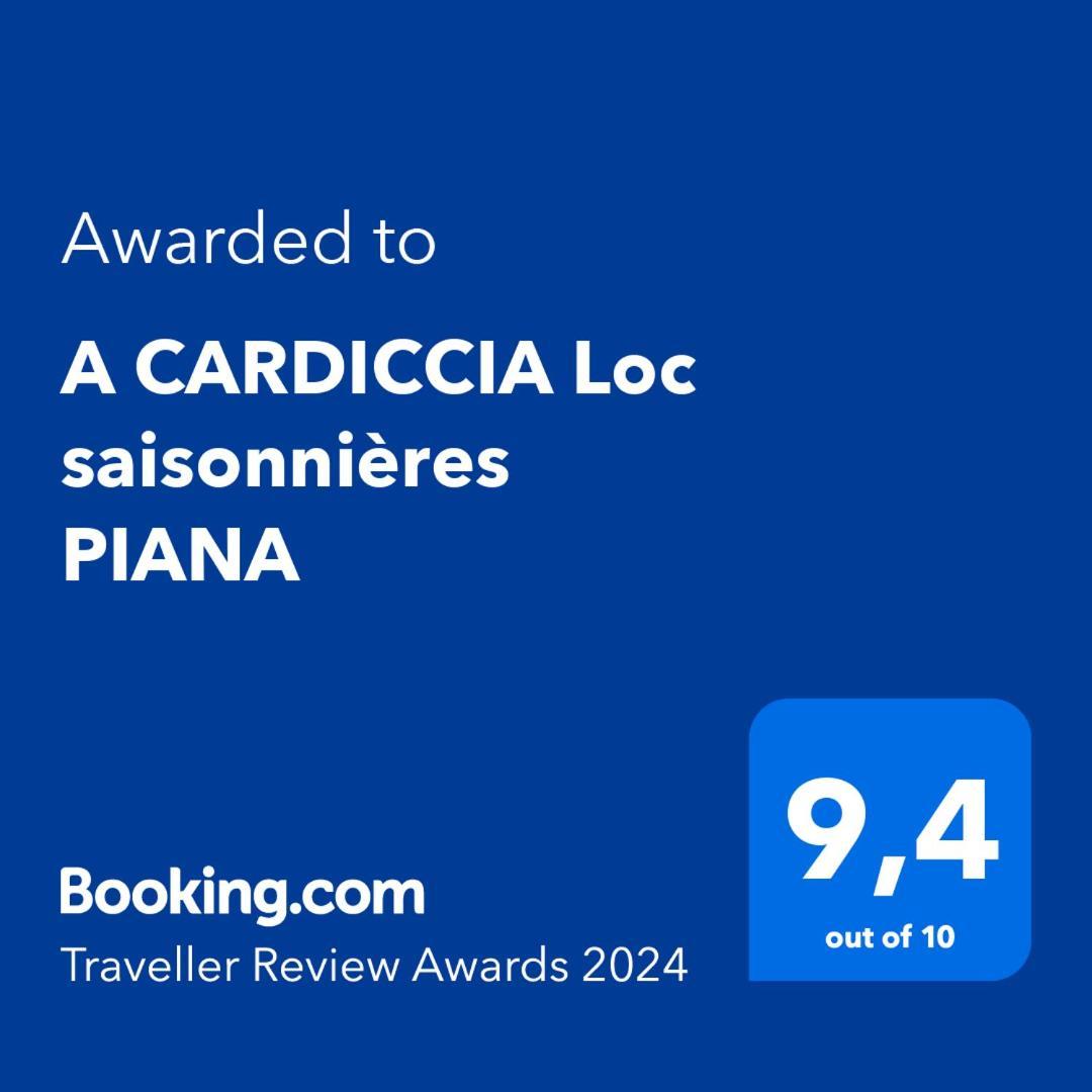 A Cardiccia Loc Saisonnieres Piana Apartment Piana  Exterior photo